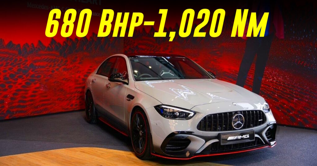 मर्सिडीज बेंज AMG C63 SE परफॉर्मेंस सेडान भारत में लॉन्च, कीमत रु. 1.95 करोड़