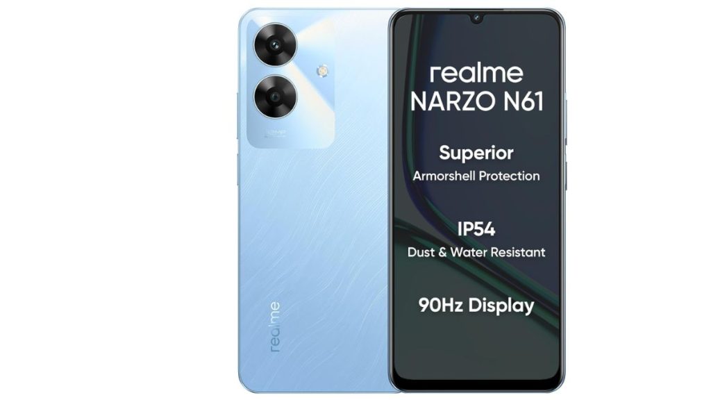 23% छूट पर Realme Narzo N61 प्राप्त करें; इस डील को यहां देखें!