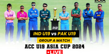 IND vs PAK ACC U19 एशिया कप 2024 लाइव स्कोर: भारत ने दुबई में अपने अभियान की शुरुआत चिर प्रतिद्वंद्वी पाकिस्तान के खिलाफ की