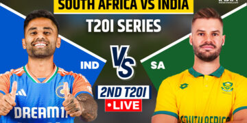 IND vs SA दूसरा T20I लाइव स्कोर: भारत अपनी अब तक की सर्वश्रेष्ठ जीत की बराबरी करने और सीरीज में दोगुनी बढ़त बनाने के इरादे से उतरेगा