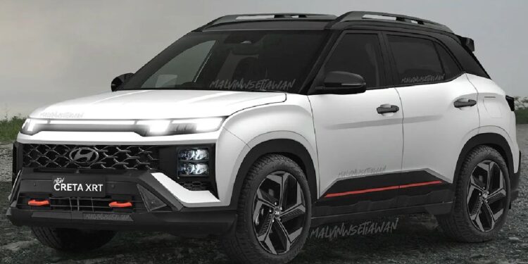 नई हुंडई क्रेटा को Ioniq 5 XRT-लाइक फास्किया के साथ फिर से कल्पना की गई