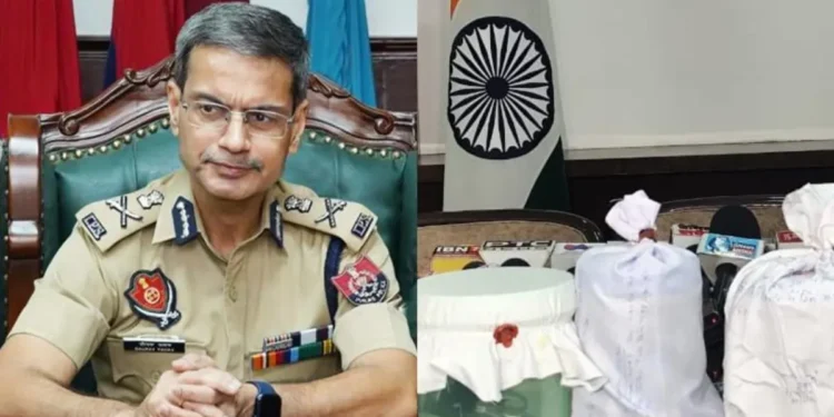 मुख्यमंत्री मान के मार्गदर्शन में पंजाब पुलिस ने सीमा पार नार्को-तस्करी नेटवर्क को ध्वस्त किया, 6.5 किलोग्राम हेरोइन जब्त की