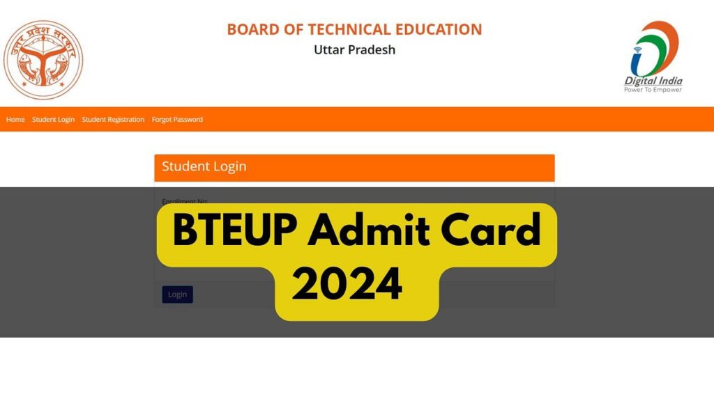 BTEUP ने विषम सेमेस्टर के लिए 2024 एडमिट कार्ड bteup.ac.in पर जारी किया; डाउनलोड करने के लिए सीधा लिंक