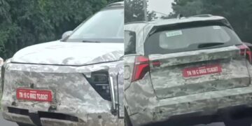 XUV700-आधारित Mahindra XEV 7e को लॉन्च से पहले परीक्षण के दौरान देखा गया - वीडियो