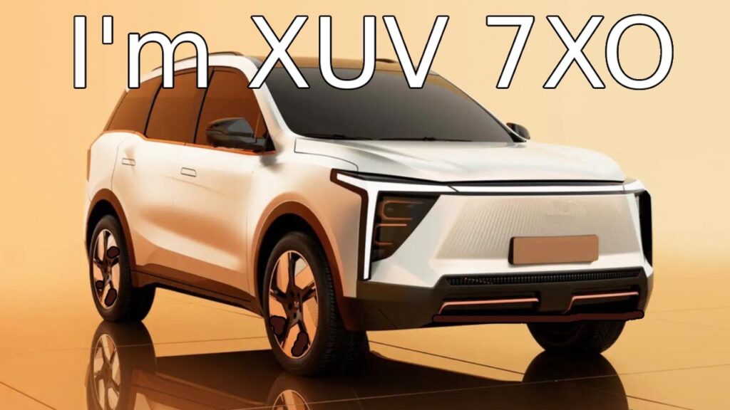 महिंद्रा XUV700 फेसलिफ्ट को 7XO कहा जाएगा, इसमें XEV7e जैसा फेसिया होगा