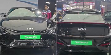 किआ EV6 फेसलिफ्ट को भारत मोबिलिटी एक्सपो 2025 में प्रदर्शित किया गया