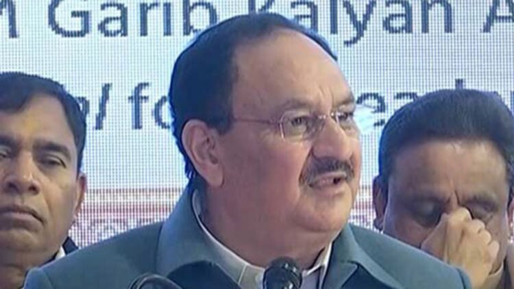 भाजपा ने दिल्ली चुनाव घोषणापत्र जारी किया: जेपी नड्डा कहते हैं, "विकसित दिल्ली की नींव।"
