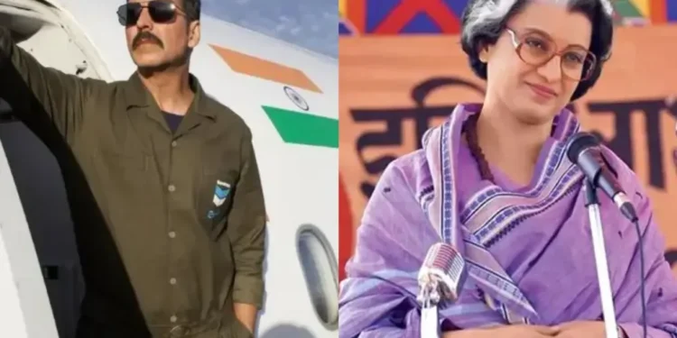 स्काई फोर्स बॉक्स ऑफिस कलेक्शन दिन 1: क्या कंगना रनौत की इमरजेंसी अक्षय कुमार की बिग बजट फिल्म को टक्कर दे रही है? आंकड़े जांचें
