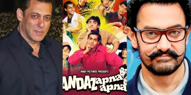 ANDAZ APNA APNA: री-रिलीज़ का मौसम! आमिर खान और सलमान खान की स्लैपस्टिक कॉमेडी वापस आ गई है, कल का टीज़र, टीज़र कल