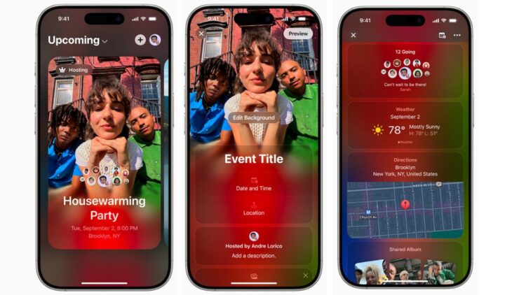 Apple आमंत्रित iPhone पर इवेंट प्लानिंग को सरल बनाने के लिए लॉन्च किया गया: कस्टम निमंत्रण, RSVP और अधिक बनाएँ