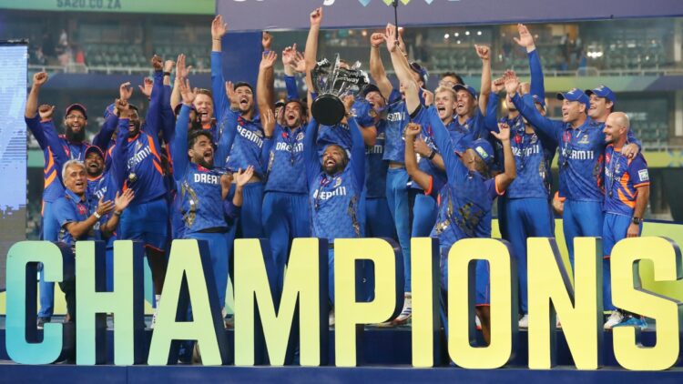 Brevis, Boult Star As Mi Cape Town Clinch Maiden Sa20 टाइटल, HALT SUNRISERS EASTERN CAPE के सीरियल विजेता रन