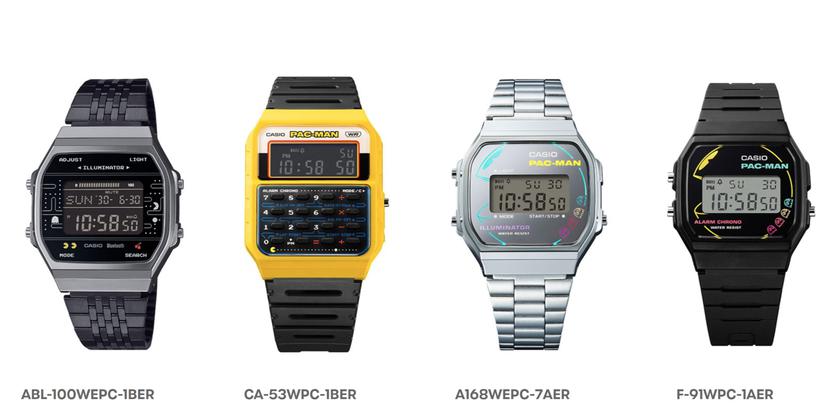 Casio Pac-Man वॉच कलेक्शन: यूरोप में उपलब्ध ब्लूटूथ और कैलकुलेटर के साथ उज्ज्वल मॉडल