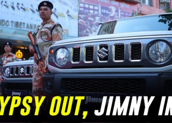 Maruti Jimny सीमा गश्ती कर्तव्यों के लिए जिप्सी की जगह शुरू करता है: पहली तस्वीरें