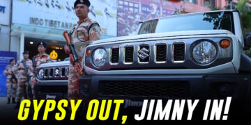 Maruti Jimny सीमा गश्ती कर्तव्यों के लिए जिप्सी की जगह शुरू करता है: पहली तस्वीरें