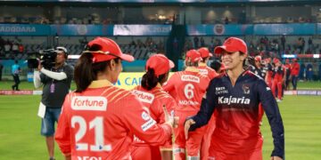 WPL 2025: GG VS RCB रिकॉर्ड टूर्नामेंट के इतिहास में उच्चतम कुल मिलाकर कुल मिलाकर