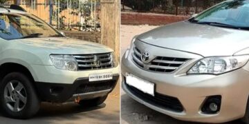 शीर्ष 5 सबसे अच्छी इस्तेमाल की गई कारें 3 लाख रुपये के तहत - टोयोटा कोरोला को रेनॉल्ट डस्टर से