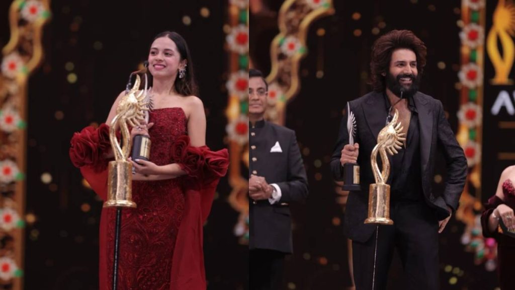 लापता लेडीज़ नितंशी गोयल और भूल भुलैया 3 के कार्तिक आर्यन बैग्स IIFA बेस्ट एक्टर अवार्ड्स