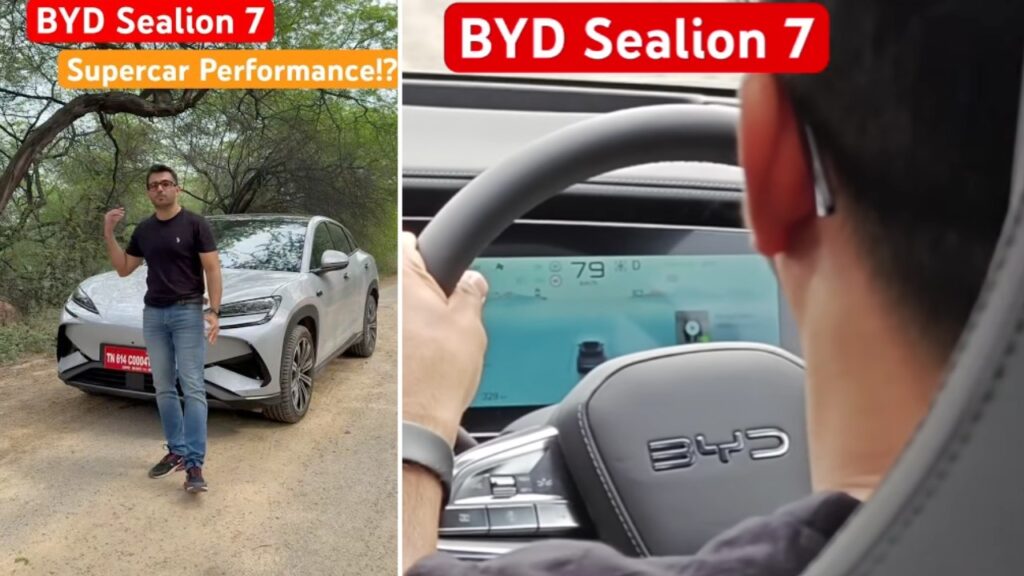 BYD सीलियन 7 त्वरण परीक्षण - परिणाम देखें