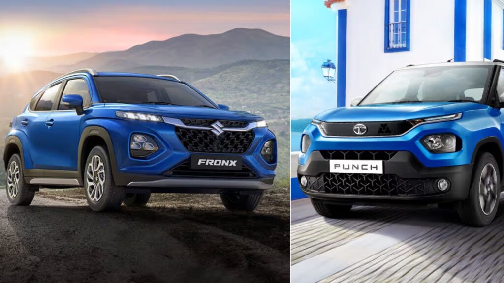 Maruti Fronx भारत के बेस्टसेलर बन जाता है, टाटा पंच फॉल्स टू दसवें स्थान पर