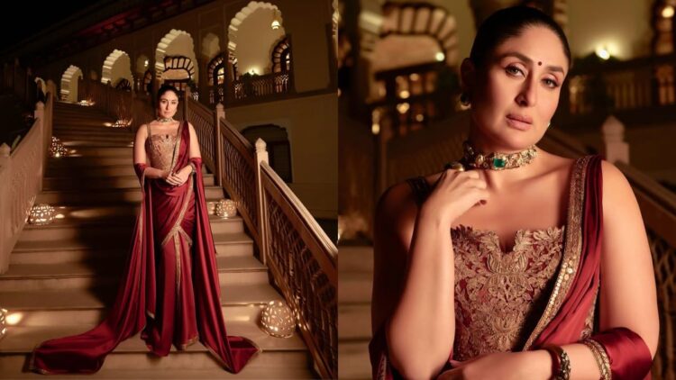 करीना कपूर स्टाइल्स कोर्सेट 17 वर्षीय तरुण ताहिलियानी साड़ी के साथ IIFA 2025 अवार्ड्स के लिए, यहां चेक पिक्स