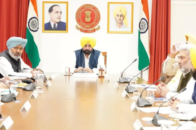 सीएम के नेतृत्व में, पंजाब कैबिनेट बजट अनुमानों को 2025-26 देता है