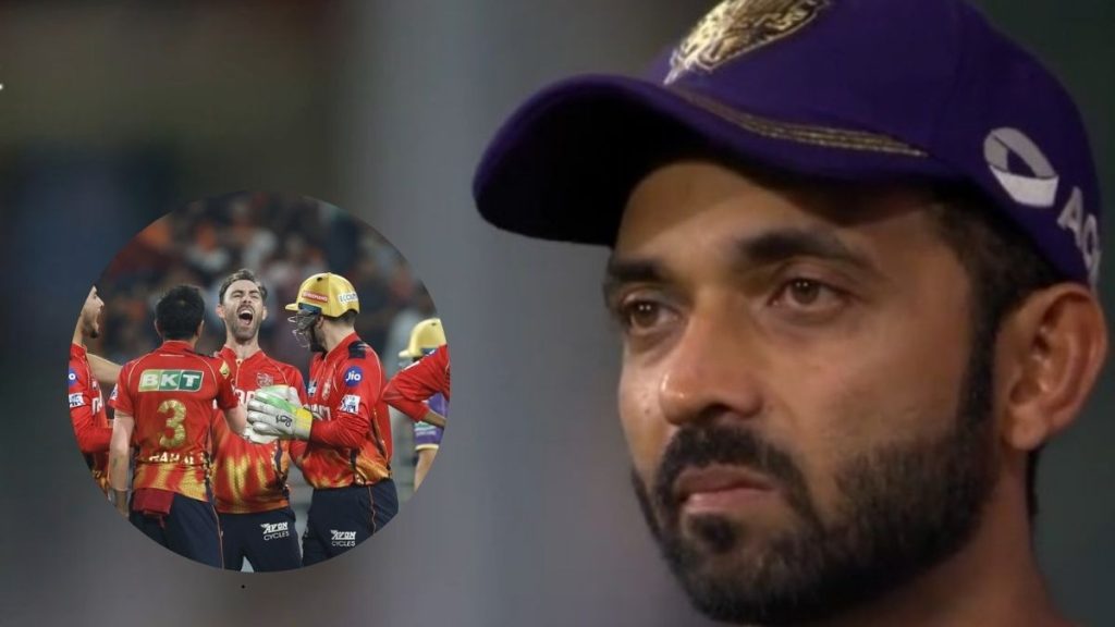 केकेआर कप्तान अजिंक्या रहाणे आईपीएल के सबसे कम सफल रन-चेस डिफेंस में पीबीके को नुकसान पहुंचाने के बाद पूरी तरह से दोषी हैं