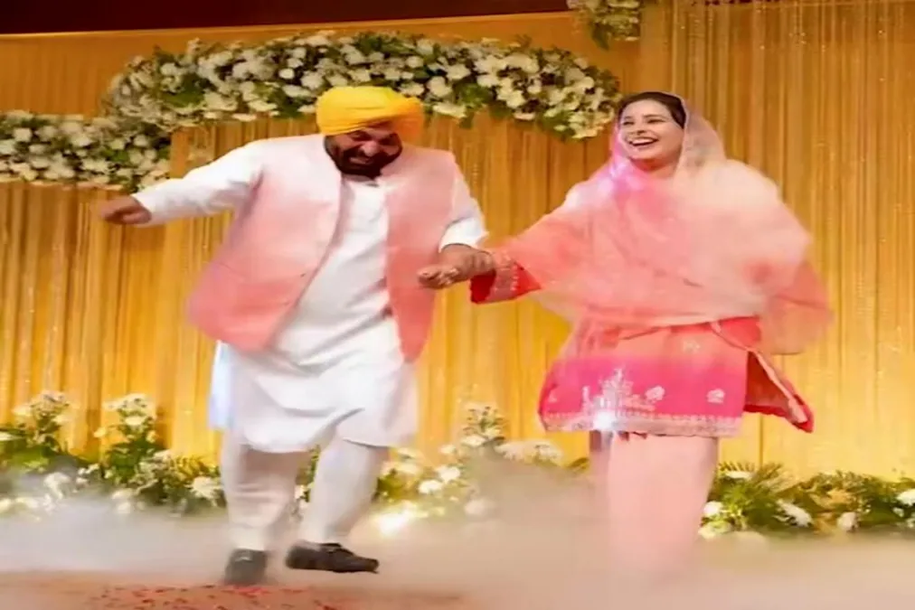 भागवंत मान और गुरप्रीत कौर ने पंजाबी आत्मा का जश्न मनाया: प्यार, नृत्य और एकजुटता की एक खुशी की शाम