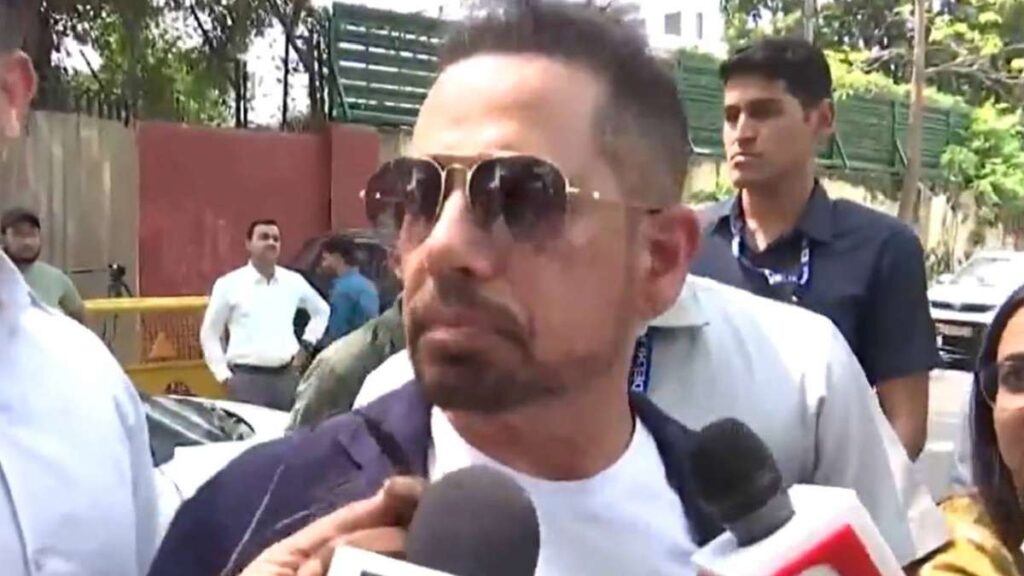 रॉबर्ट वाड्रा गुरुग्राम लैंड डील केस में एड से पहले दिखाई देते हैं, 'राजनीतिक वेंडेट्टा' का दावा करते हैं