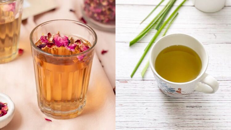 Lemongrass चाय के लिए गुलाब की पंखुड़ी संक्रमण; इन हर्बल संक्रमणों को आज़माएं जो आपको ऊर्जावान और ठंडा रख सकते हैं