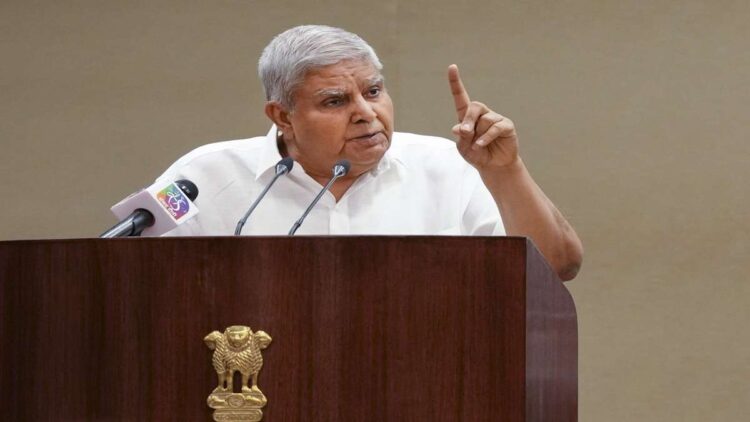 धंखर भारतीय न्यायपालिका की आलोचना करते हैं, 'जज हाउस में जले हुए नकद मामले में कोई देवदार क्यों नहीं किया गया था?' | वीडियो
