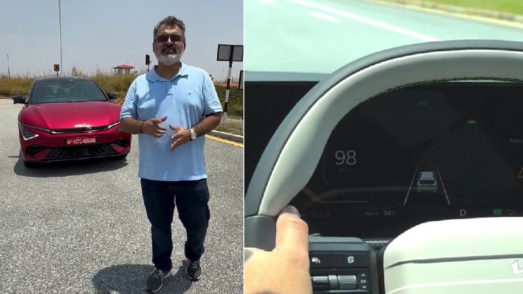 2025 KIA EV6 0 से 100 किमी/घंटा त्वरण परीक्षण [Video]