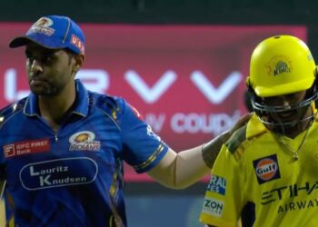 IPL 2025, Mi बनाम CSK: भारत के T20 के कप्तान सूर्यकुमार यादव ने 17 वर्षीय आयुष मट्रे को विस्फोटक 32 के बाद 15 गेंदों पर पिटाया।