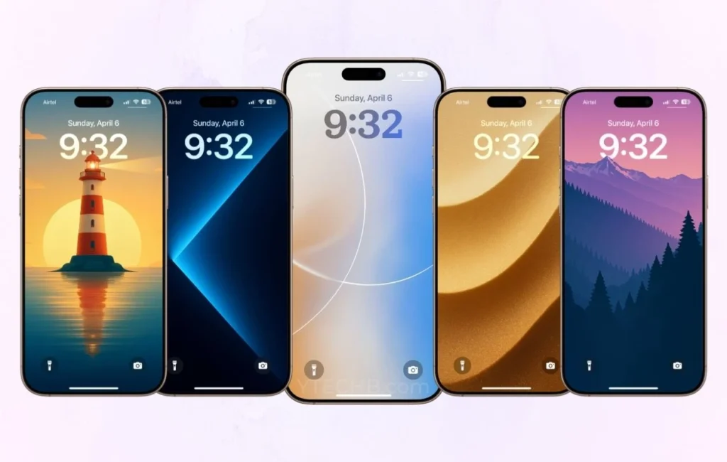 IPhone 16 और गैलेक्सी S25 के लिए 14 न्यूनतम वॉलपेपर
