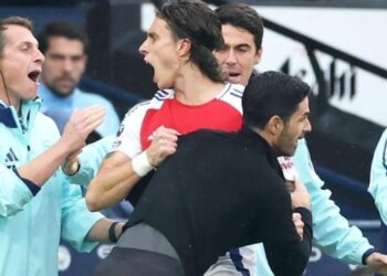 इप्सविच पर अपनी 4-0 की जीत में आर्सेनल के लिए तीन अलग-अलग स्कोरर