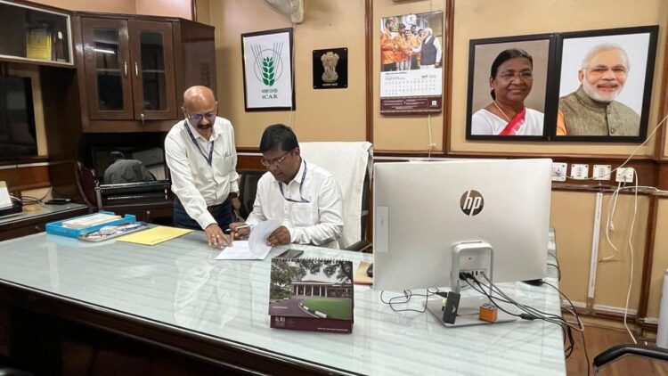 डॉ। अक नायक ने उप महानिदेशक (प्राकृतिक संसाधन प्रबंधन), ICAR के रूप में कार्यभार संभाला