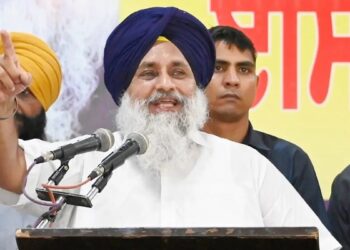 पंजाब: सुखबीर बादल ने शिरोमानी अकाली दल के अध्यक्ष के रूप में फिर से चुने गए
