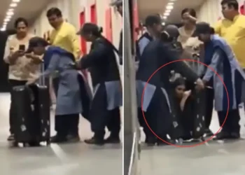 वायरल वीडियो: प्यार या वासना? लड़का सूटकेस में प्रेमिका पैक करता है, लड़के के हॉस्टल में प्रवेश करने की कोशिश करता है, गार्ड रोडब्लॉक बन जाते हैं, घड़ी