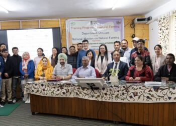 स्केस्ट-के ने हिमालयी क्षेत्र में स्थायी कृषि को बढ़ावा देने के लिए प्राकृतिक कृषि प्रशिक्षण शुरू किया
