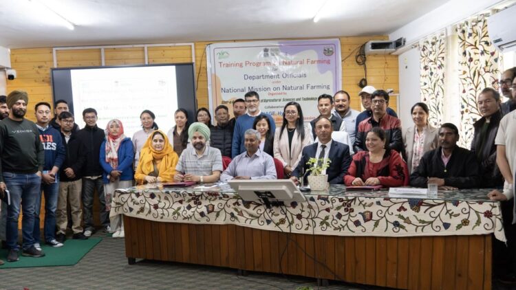 स्केस्ट-के ने हिमालयी क्षेत्र में स्थायी कृषि को बढ़ावा देने के लिए प्राकृतिक कृषि प्रशिक्षण शुरू किया