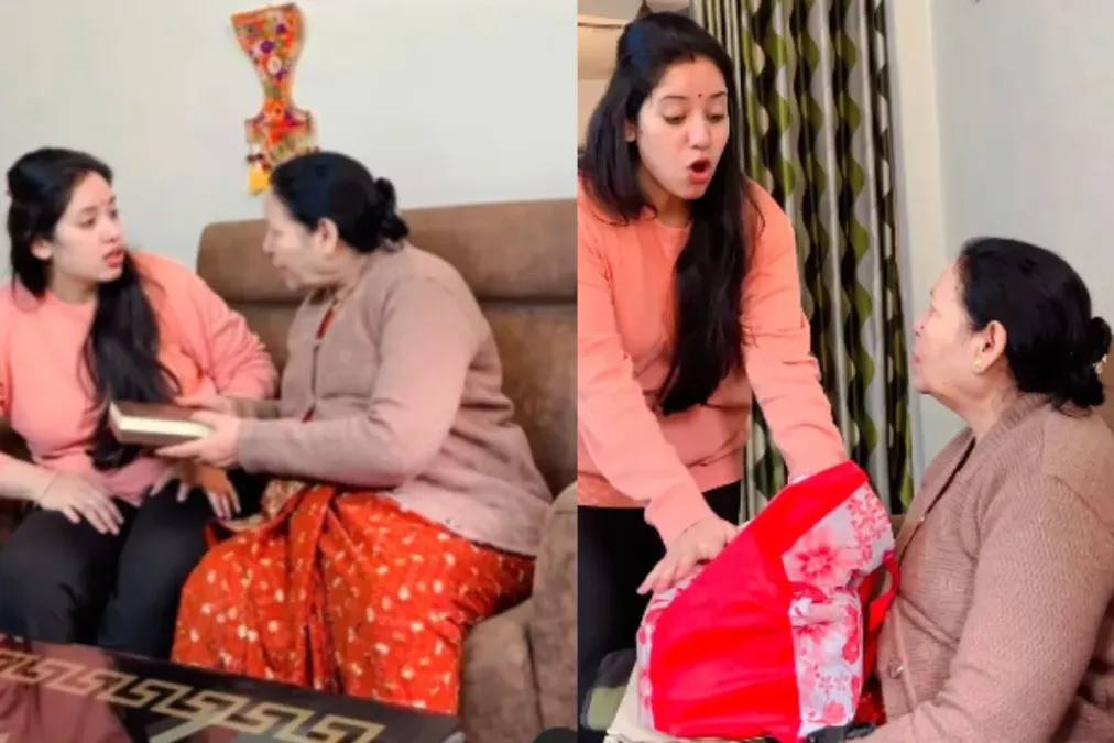 वायरल वीडियो: चतुर! सास ने अपने आभूषणों को पाने के लिए बहू को ट्रिक किया, अविश्वास में पति