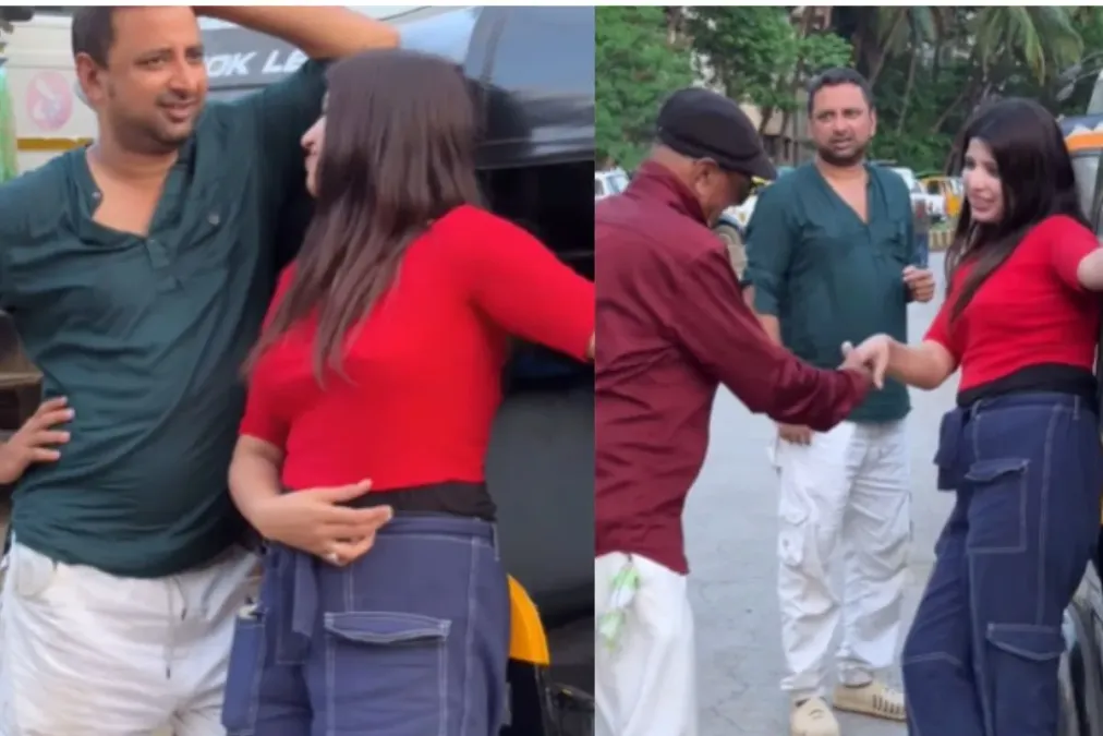 वायरल वीडियो: बॉयफ्रेंड गर्व से अपने अमीर चाचा को प्रेमिका से मिलवाता है, वह उसे तुरंत खोदती है, उसकी प्रतिक्रिया वायरल