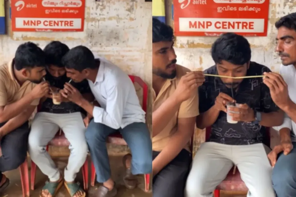 वायरल वीडियो: स्मार्ट! मनुष्य अपने दोस्तों को जूस के लिए बेवकूफ बनाने के लिए उबेर कूल विधि तैयार करता है; कैसे देखें?