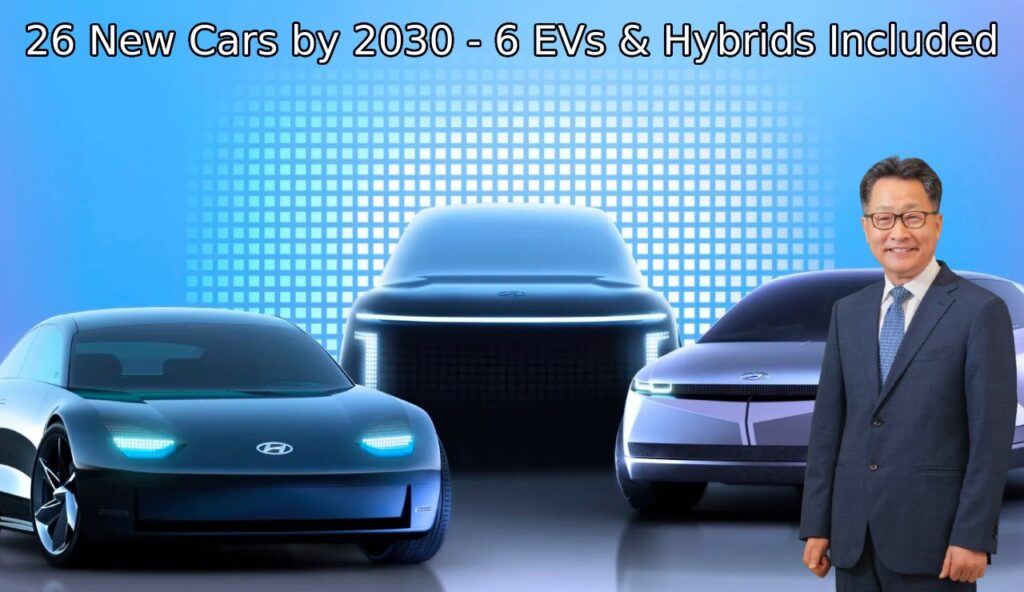 हुंडई मोटर इंडिया FY2030 तक 26 नए उत्पादों को लॉन्च करने के लिए - ईवीएस और हाइब्रिड्स »कार ब्लॉग इंडिया सहित