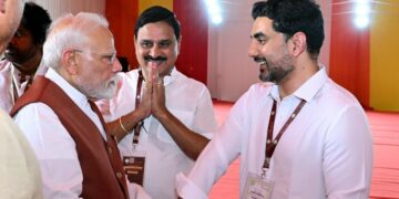 'भारत में एक नामो मिसाइल है': टीडीपी के नारा लोकेश ने पाकिस्तान को पम मोदी को चिल्लाने के साथ चेतावनी दी