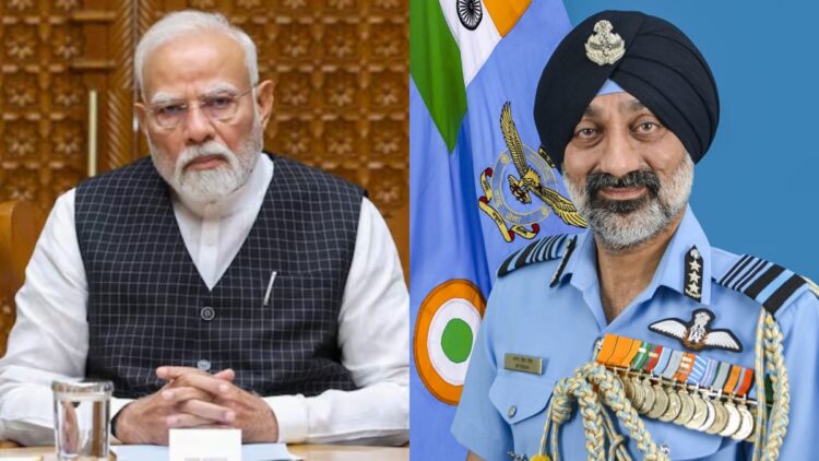 पाहलगाम अटैक: एयर चीफ मार्शल एपी सिंह पाकिस्तान के साथ पीएम मोदी के बीच से मिलते हैं