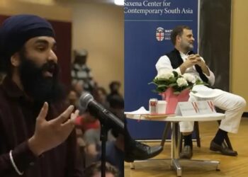 सिख यूथ ने ऑपरेशन ब्लू स्टार और 1984 के दंगों पर राहुल गांधी का सामना किया वीडियो