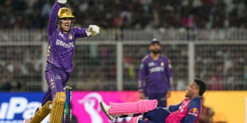 IPL 2025: कोलकाता नाइट राइडर्स प्लेऑफ के चांस को जीवित रखते हैं, एक रन से राजस्थान रॉयल्स को हरा देते हैं