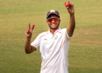 SRH रंजी ट्रॉफी रिकॉर्ड धारक हर्ष दुबे को स्मारन रविचंद्रन के लिए चोट प्रतिस्थापन के रूप में लाते हैं