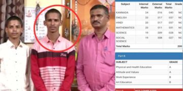 कर्नाटक एसएसएलसी परिणाम: हर विषय में असफल होने के बावजूद, छात्र के माता -पिता ने आलोचना पर उत्सव चुना