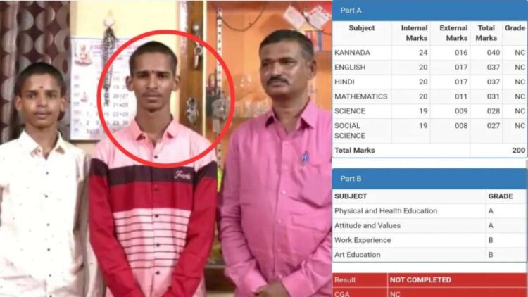 कर्नाटक एसएसएलसी परिणाम: हर विषय में असफल होने के बावजूद, छात्र के माता -पिता ने आलोचना पर उत्सव चुना